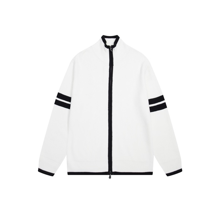 トムブラウンメンズジップアップセーター-c3263