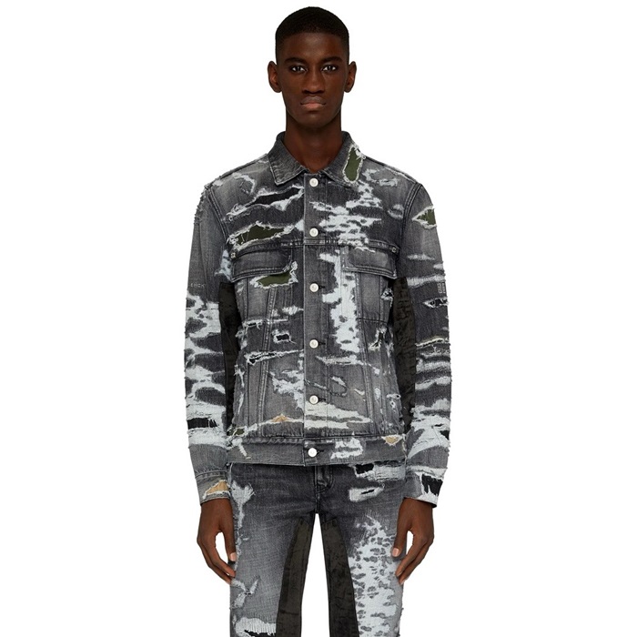 ジバンシィメンズデニムジャケットc3326