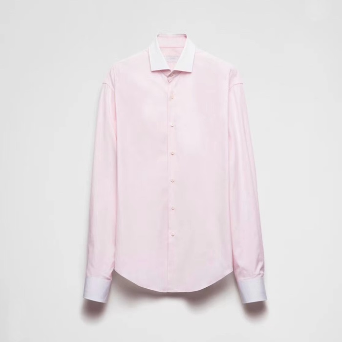 プラダメンズクラシックシャツドレスシャツc3328