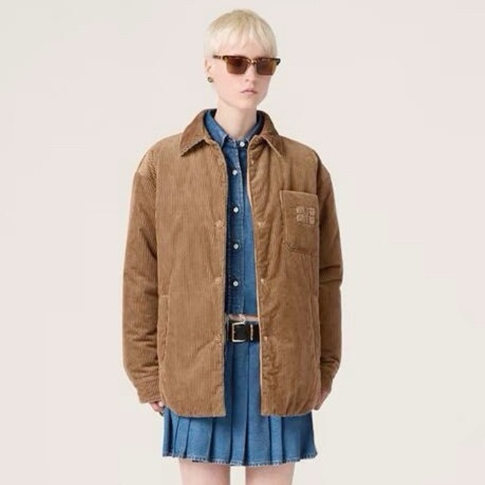 ミュウミュウレディースダウンジャケットc3330