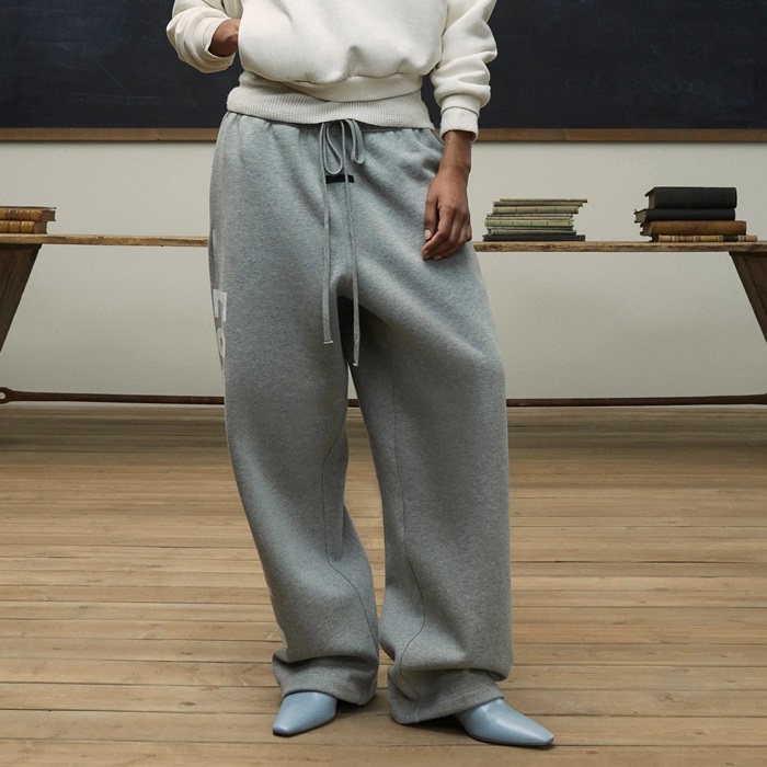 フィアオブゴッドメンズグレーパンツc3362