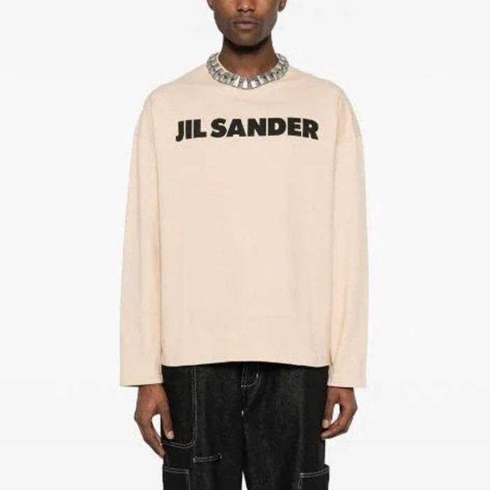 ジルサンダーメンズベーシック長袖Tシャツc3368