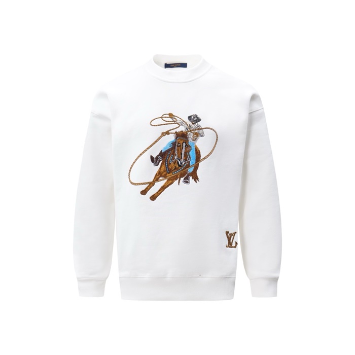 ルイヴィトンメンズラウンドスウェットシャツc3417