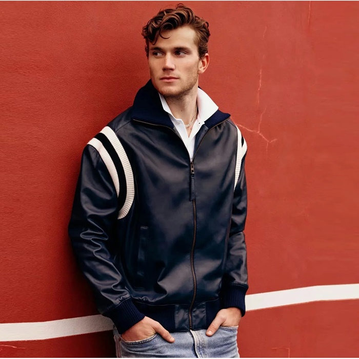 ロエベメンズレザージャケットc3499