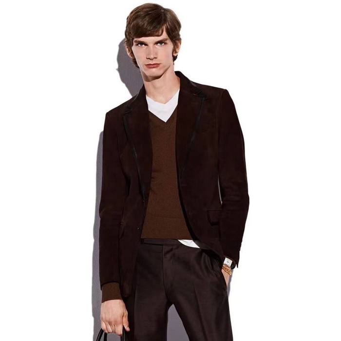 トムフォードメンズレザージャケットc3501