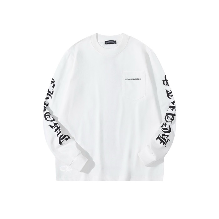 クロムハーツメンズラウンド長袖Tシャツc3511