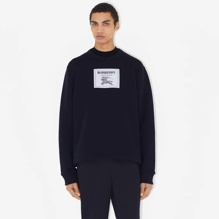 バーバリーメンズラウンドスウェットシャツc3579
