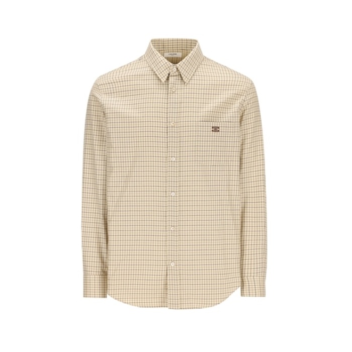 セリーヌメンズチェックシャツc3590