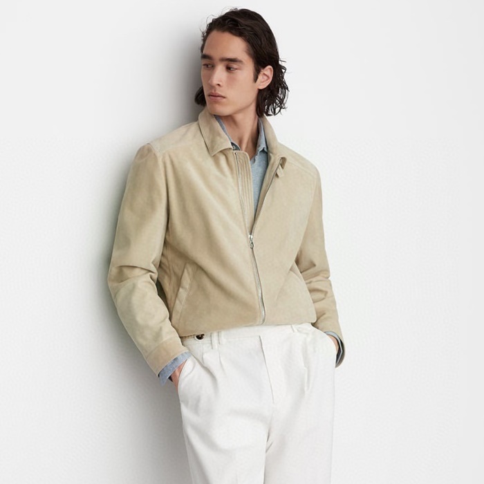 ブルネロクチネリメンズベーシックジャケットc3597