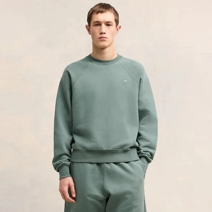 アミメンズラウンドスウェットシャツc3617