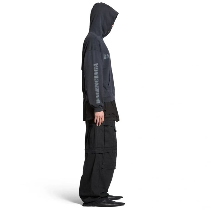 バレンシアガメンズオーバーサイズフーディc3658