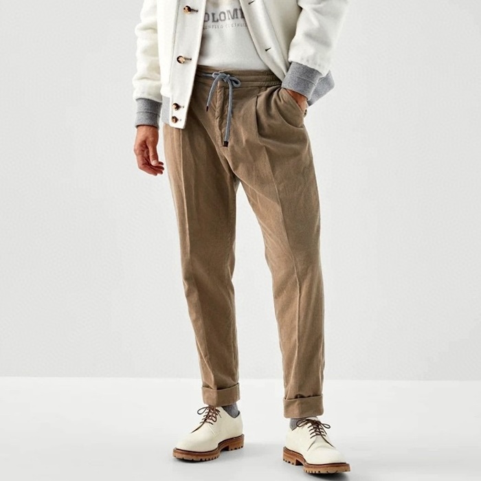 ブルネロクチネリメンズトレーニングパンツc3672