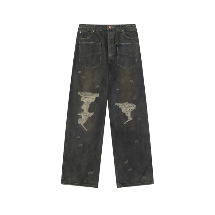 バレンシアガメンズトレンディジーンズc3675