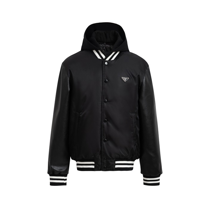 プラダメンズフードジャケットc3702