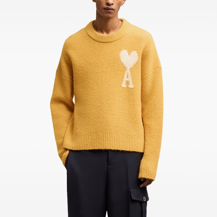 アミメンズラウンドニットc3707