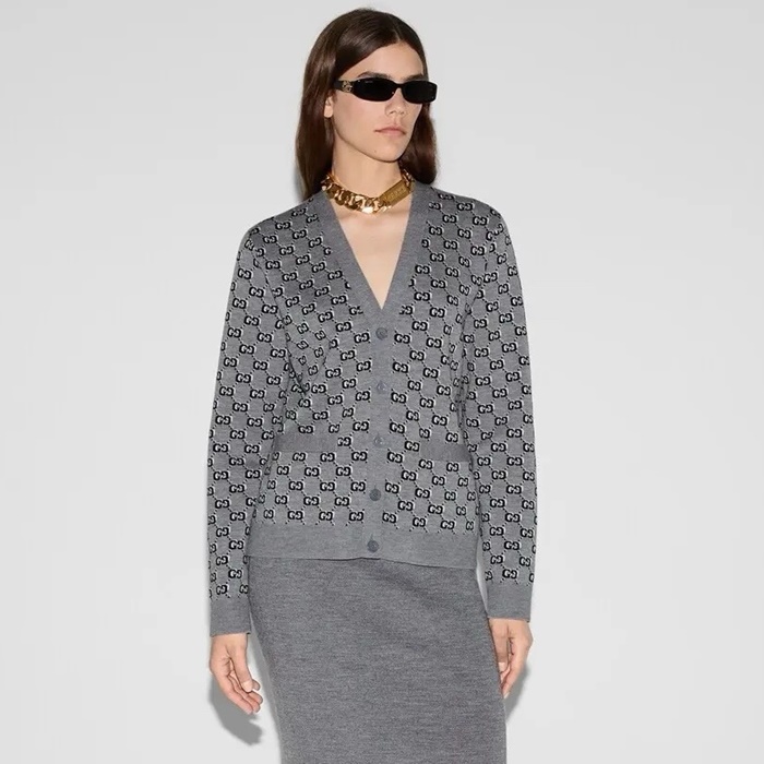 グッチレディースネックカーディガンc3756