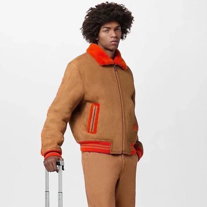 ルイヴィトンメンズレザージャケットc3787