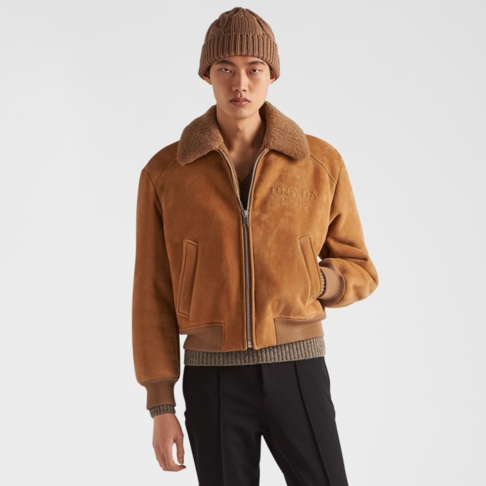 プラダメンズレザージャケットc3788