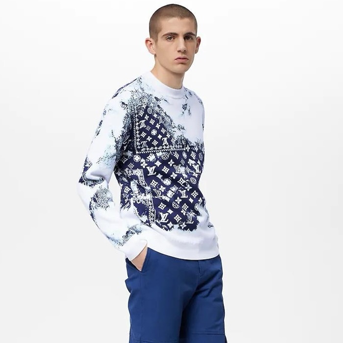 ルイヴィトンメンズクルーネックセーターc3798