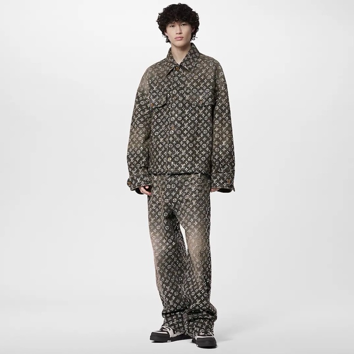 ルイヴィトンメンズデニムジャケットc3801