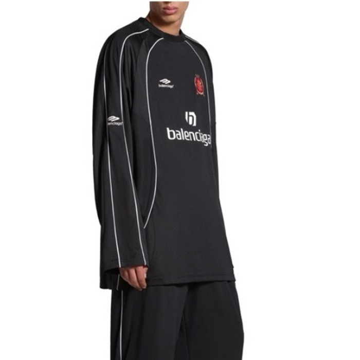 バレンシアガメンズラウンド長袖Tシャツc3805