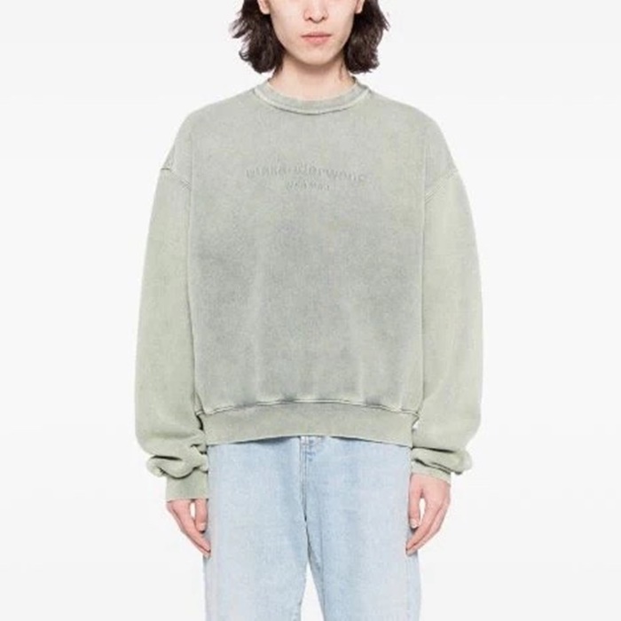 アレクサンダーワンユニセックスラウンドスウェットシャツc3859