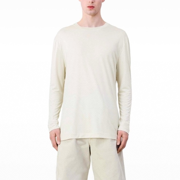 ロロピアーナメンズベーシック長袖Tシャツc3884