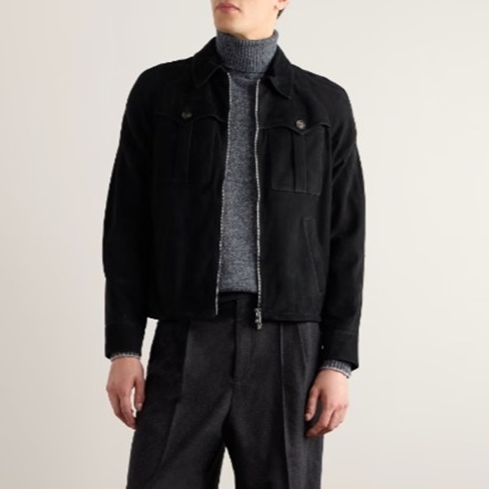 ブルネロクチネリメンズタートルネックニットc3927