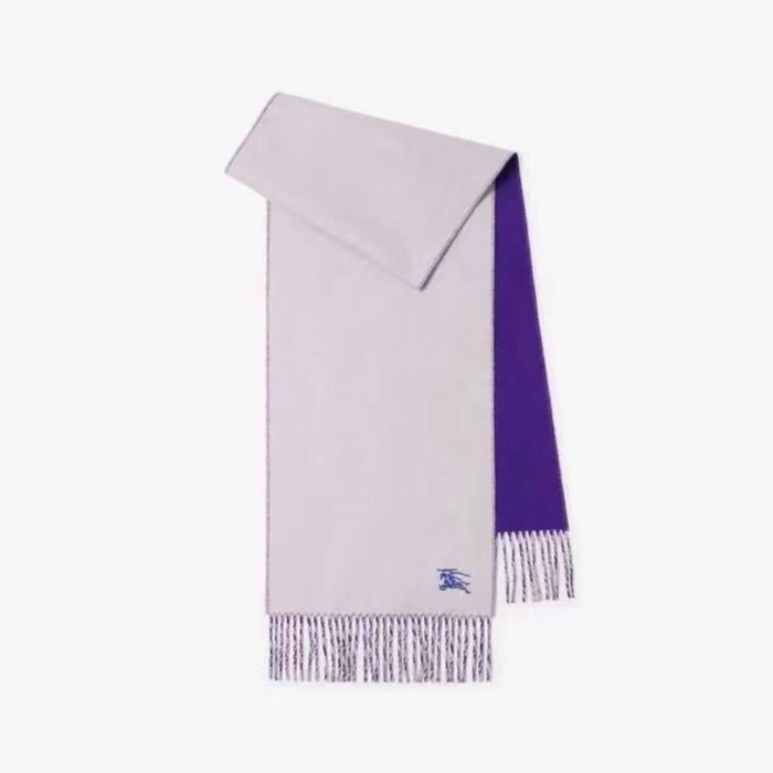 バーバリーユニセックス両面マフラーc2445