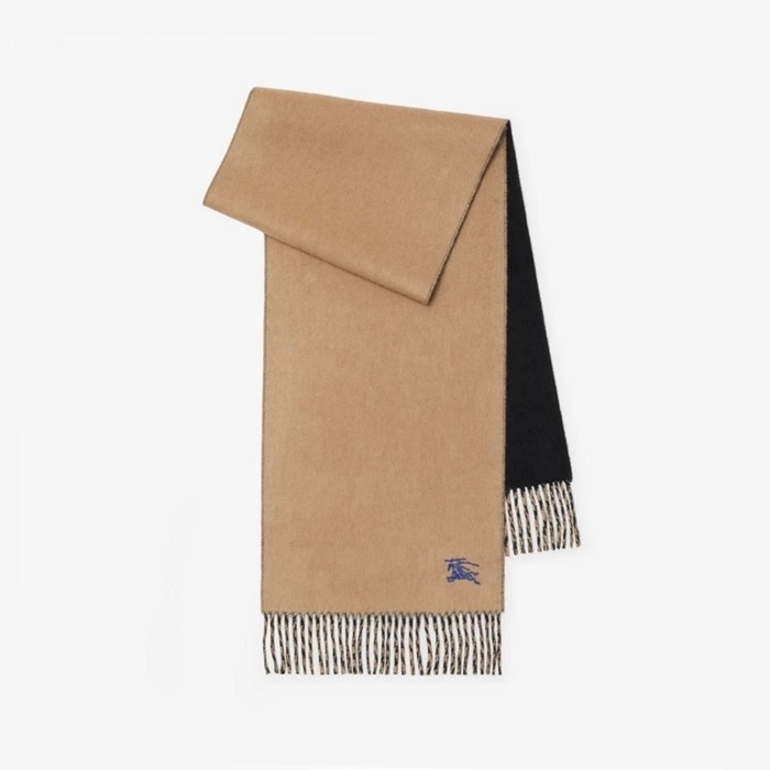 バーバリーユニセックス両面マフラーc2448