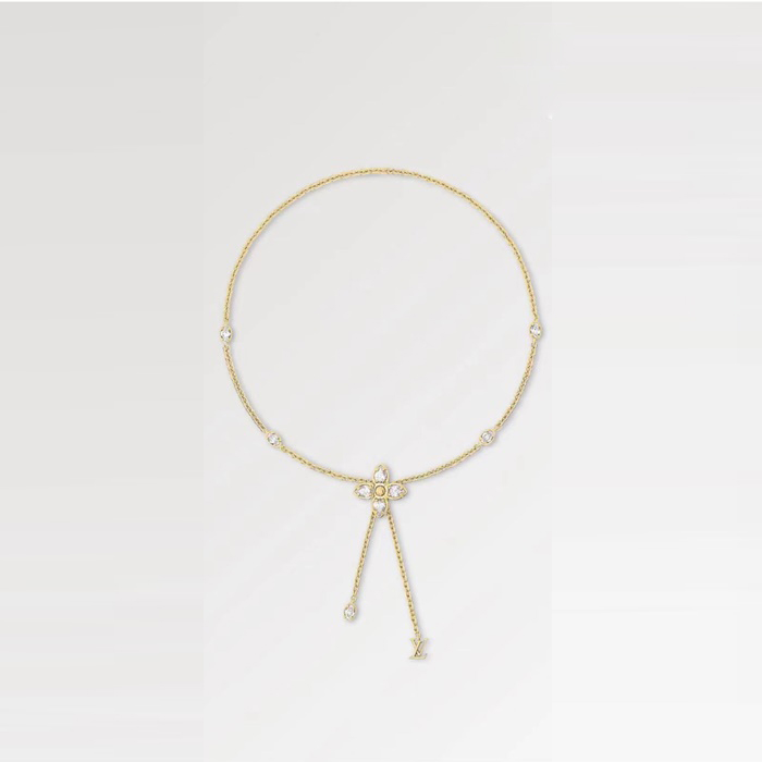 ルイヴィトンレディースゴールドネックレスc2487