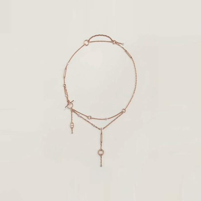 エルメスレディースゴールドネックレスc2503