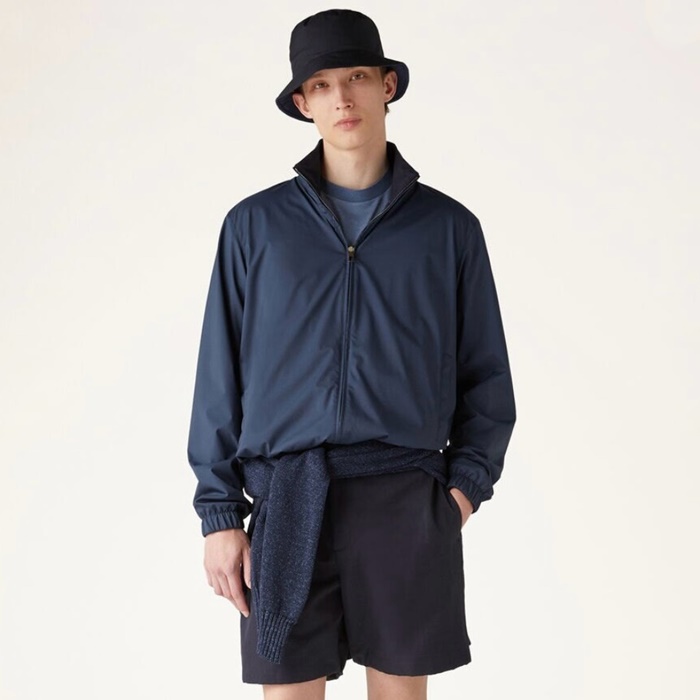 ロロピアーナメンズベーシックジャケットc3965