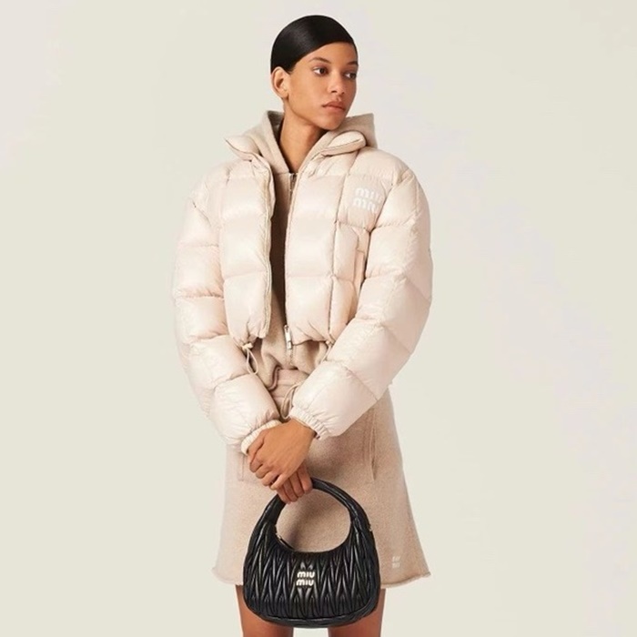 ミュウミュウレディースダウンパディングc3988