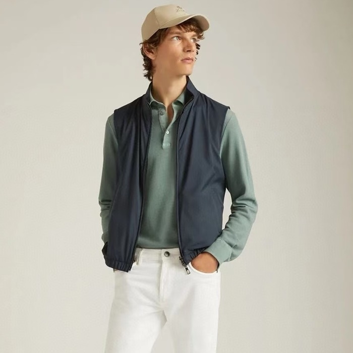 ロロピアーナメンズ両面ベストc4032