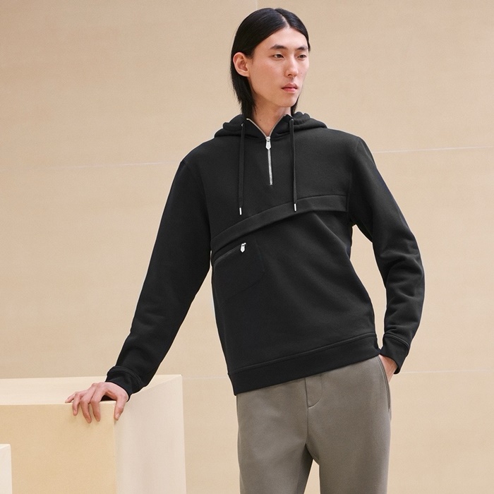 エルメスメンズベーシックフーディc4033