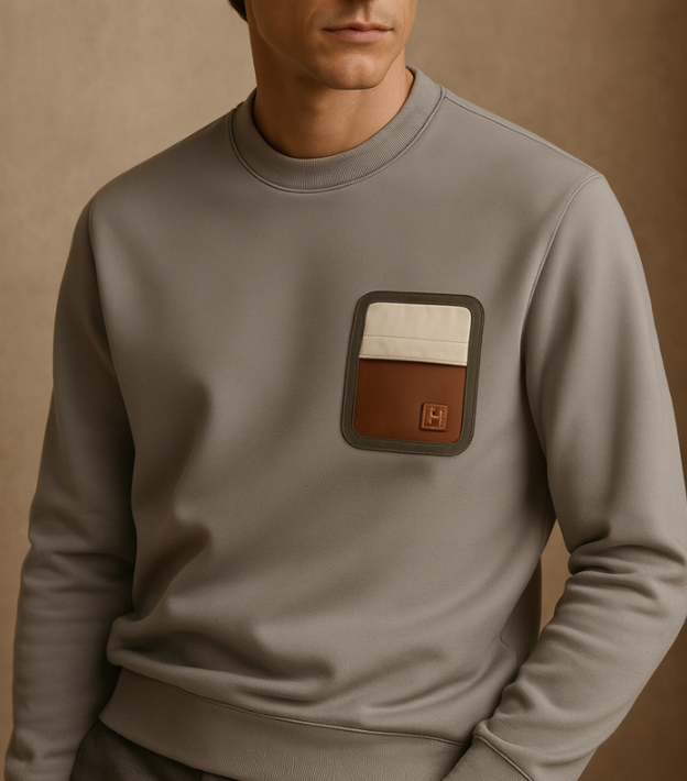 エルメスメンズラウンドスウェットシャツc4043