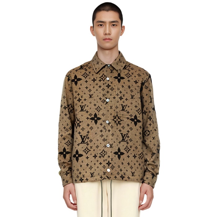 ルイヴィトンメンズモダンシャツc4044
