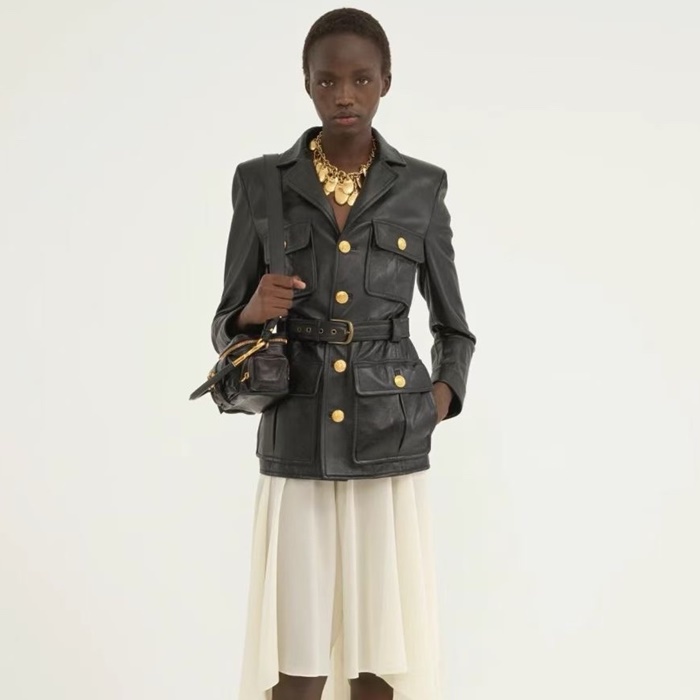 クロエレディースレザージャケットc4061