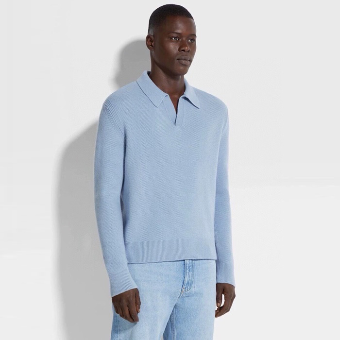 エルメネジルドゼニアメンズポロセーターc4071