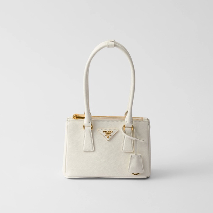 プラダレディースギャレリアサフィアーノミニバッグb3084