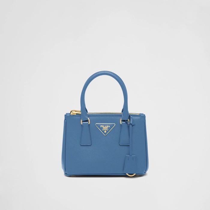 プラダレディースギャレリアサフィアーノミニバッグb3089
