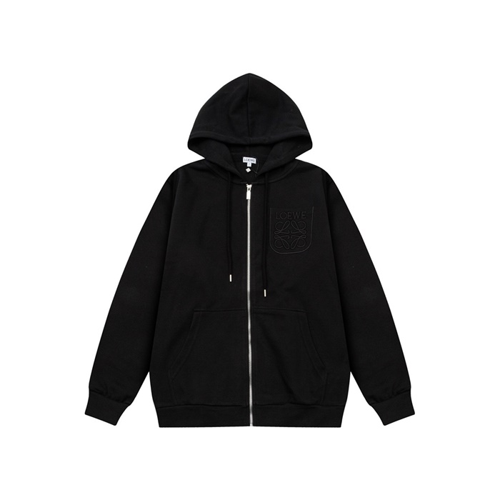 ロエベメンズジップアップフーディ-c4087