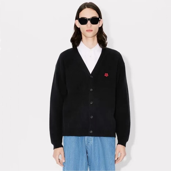 ケンゾーメンズネックカーディガンn4122