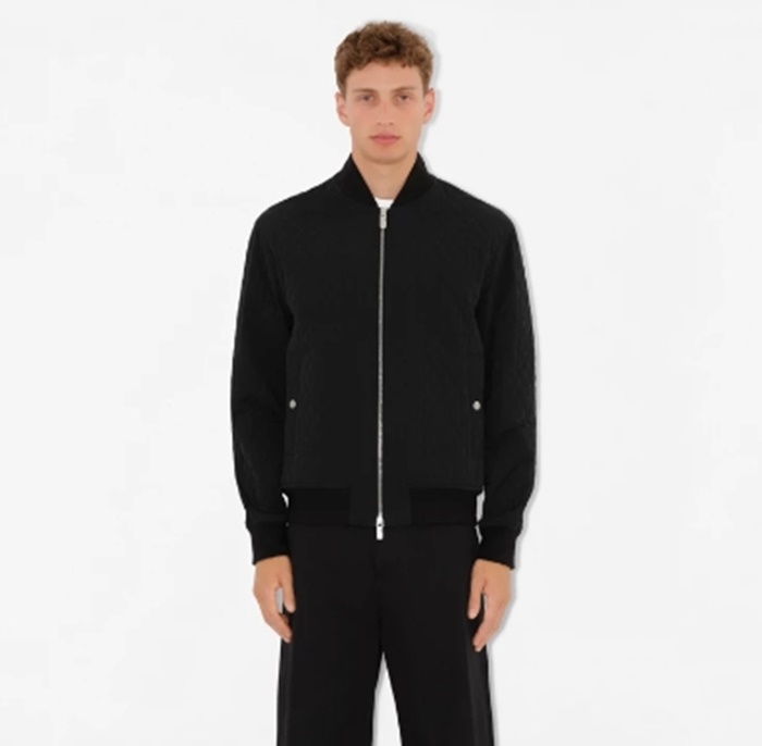 バーバリーメンズキルティングジャケットc4187