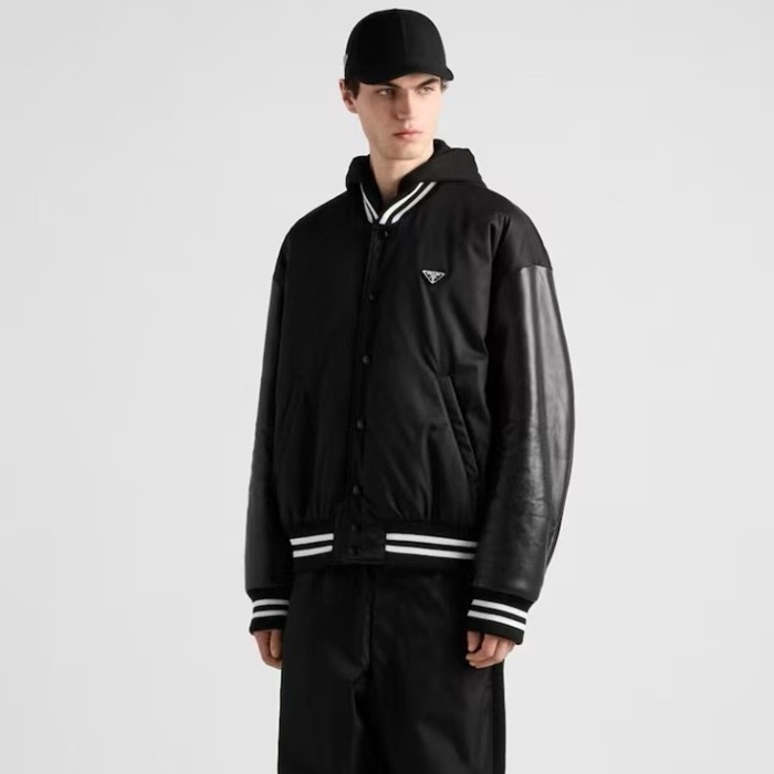 プラダメンズフードジャケットc4190