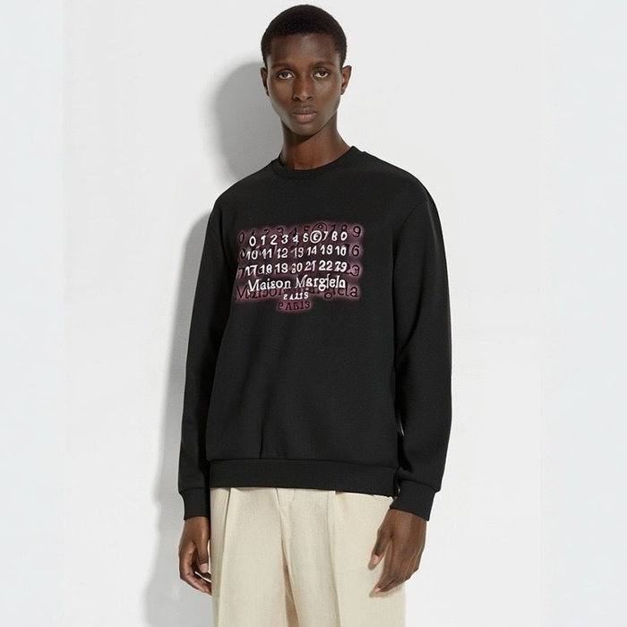 メゾンマルジェラメンズラウンドスウェットシャツc4196