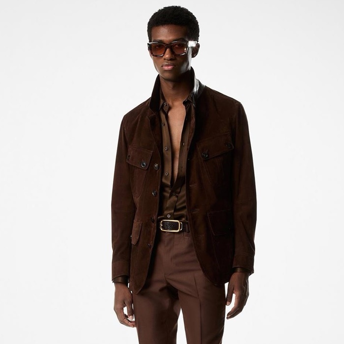 トムフォードメンズレザージャケットc4211