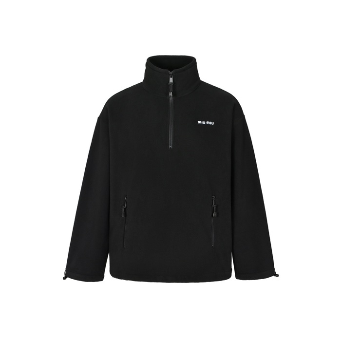 ミュウミュウユニセックスジップアップアウターウェア-c4231