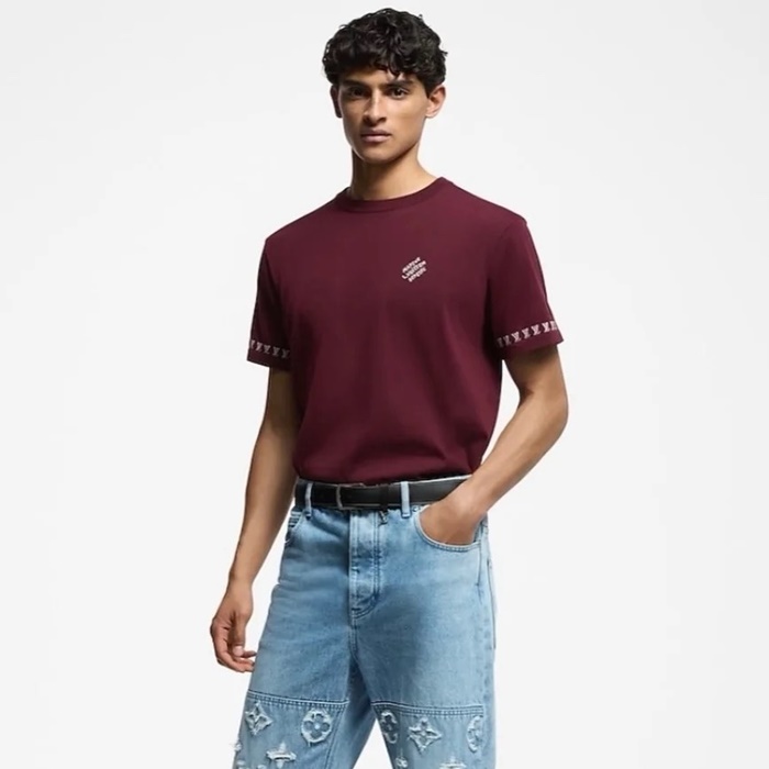 ルイヴィトンメンズラウンド半袖Tシャツc4234